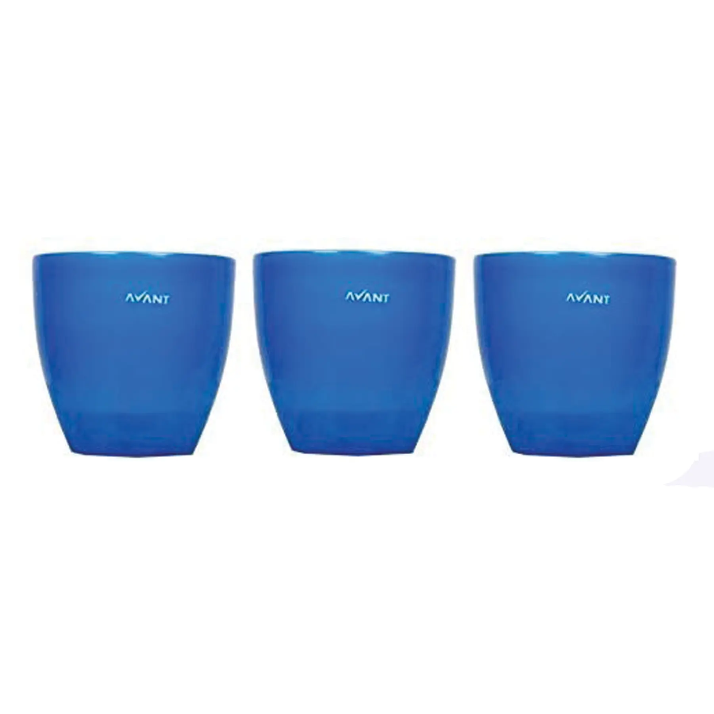 Avant Smart Self-Watering Pot 1L – Set of 3 (Indoor/Outdoor, Plastic) Avant