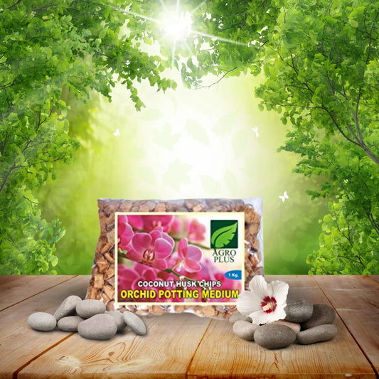 Coconut Husk Chips Orchid Potting Medium 1kg - abulze.online