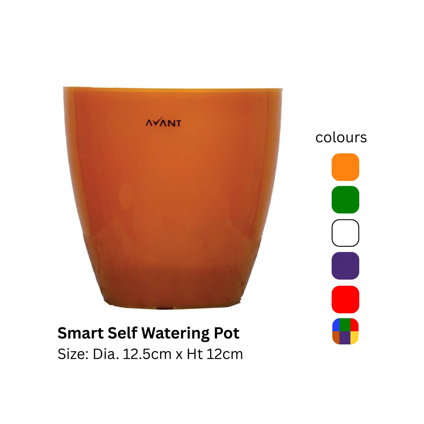 Avant Smart Self Watering Pot 1 Litre (6 Nos) Avant