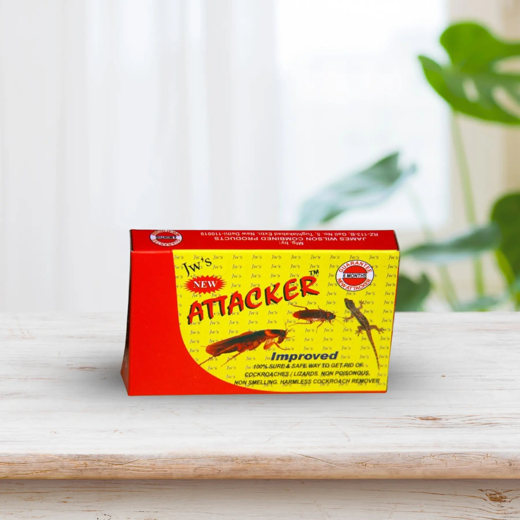 New Attacker Plant - Based Cockroach & Lizard Deterrent Gel 80g - abulze.online